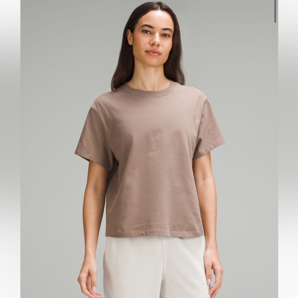 Lululemon relaxed fit cotton jersey t-shirt